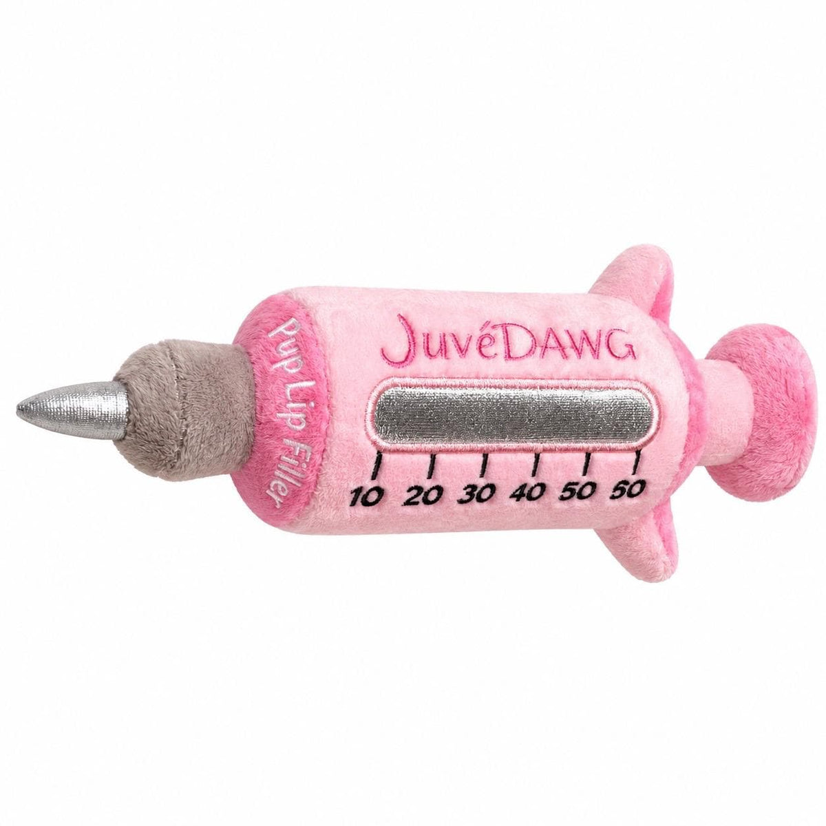 JuveDAWG funny lip filler parody squeaky plush dog toy – photo 8